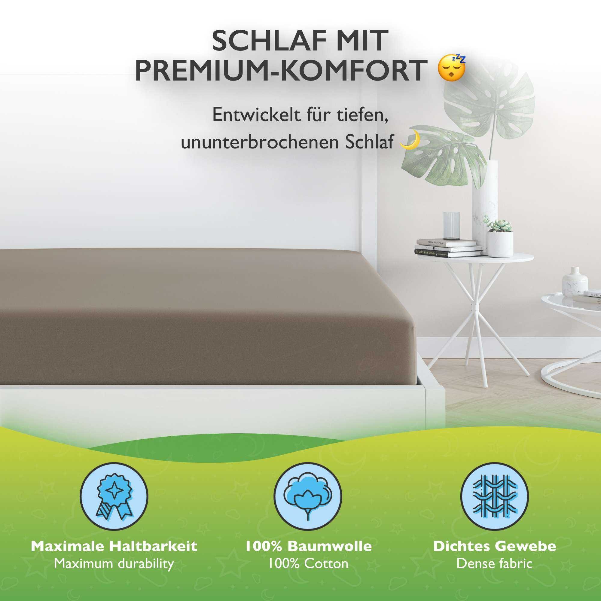 etérea Himmlische Qualität Spannbettlaken etérea Comfort günstig online kaufen
