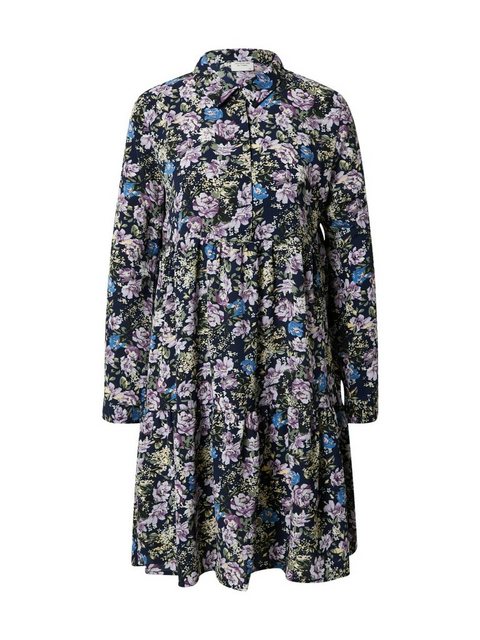 JACQUELINE de YONG Shirtkleid Kurzes Langarm Kleid Gemusterte Tunika Bluse günstig online kaufen