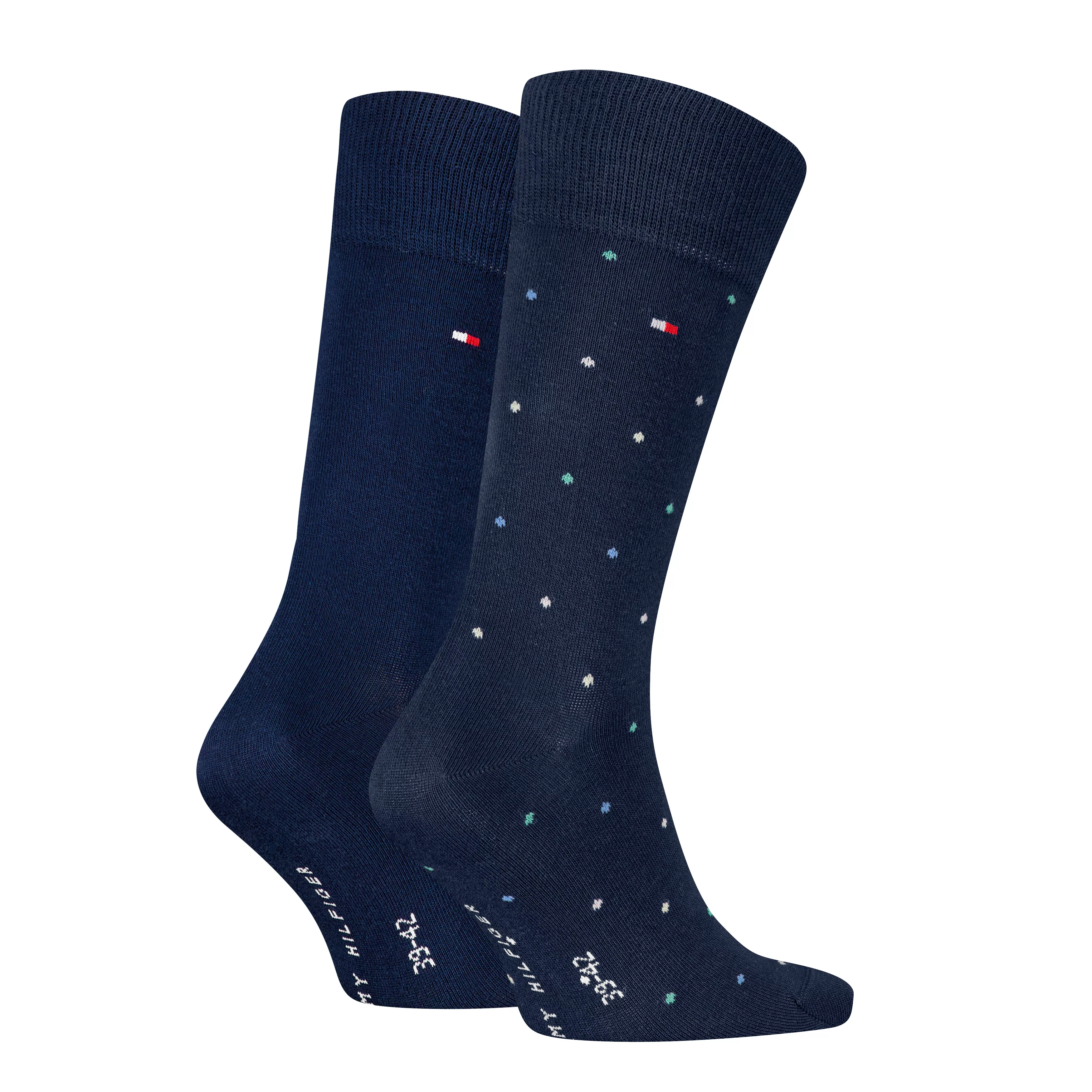 Tommy Hilfiger Socken "TH MEN SOCK 2P DOT", (2 Paar, 2 Paar), mit klassisch günstig online kaufen