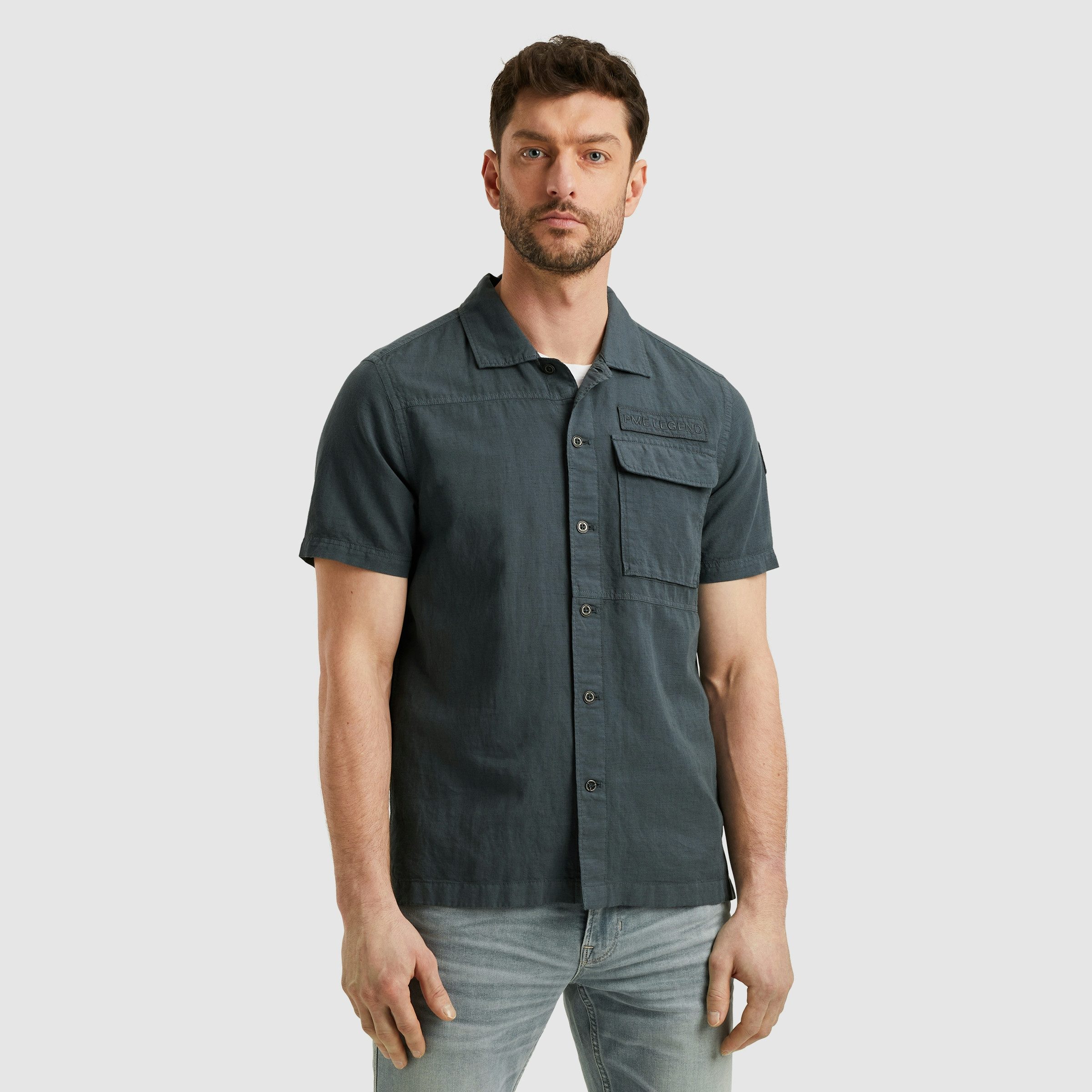 PME LEGEND Kurzarmhemd Short Sleeve Shirt günstig online kaufen