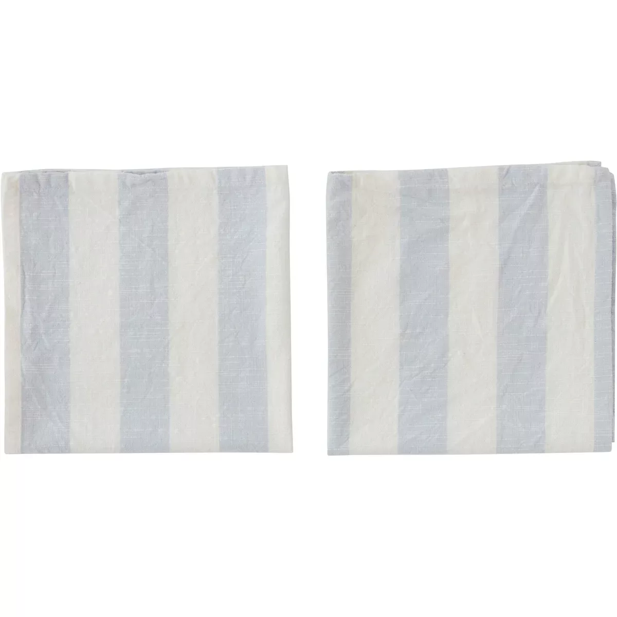 Striped Serviette 45 x 45cm 2er Pack Ice Blue günstig online kaufen