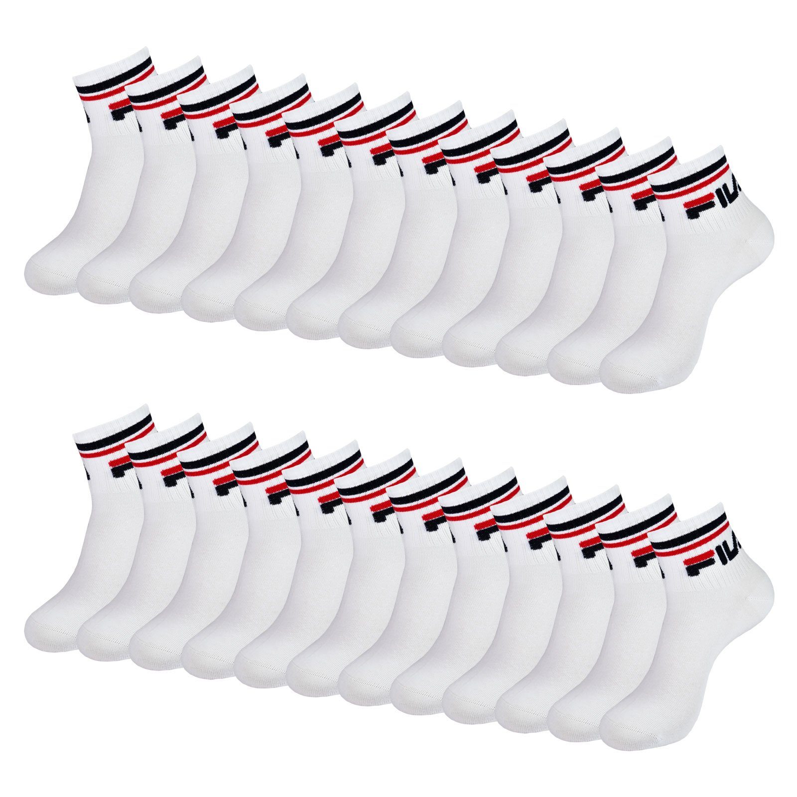 Fila Kurzsocken Quarter Socks Calza (12-Paar) günstig online kaufen