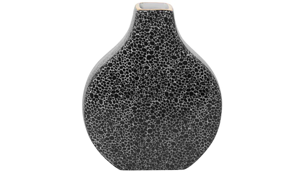 Fink Tischvase "MINTA, Höhe ca. 23 cm, Dekovase aus Porzellan, mit goldfarb günstig online kaufen