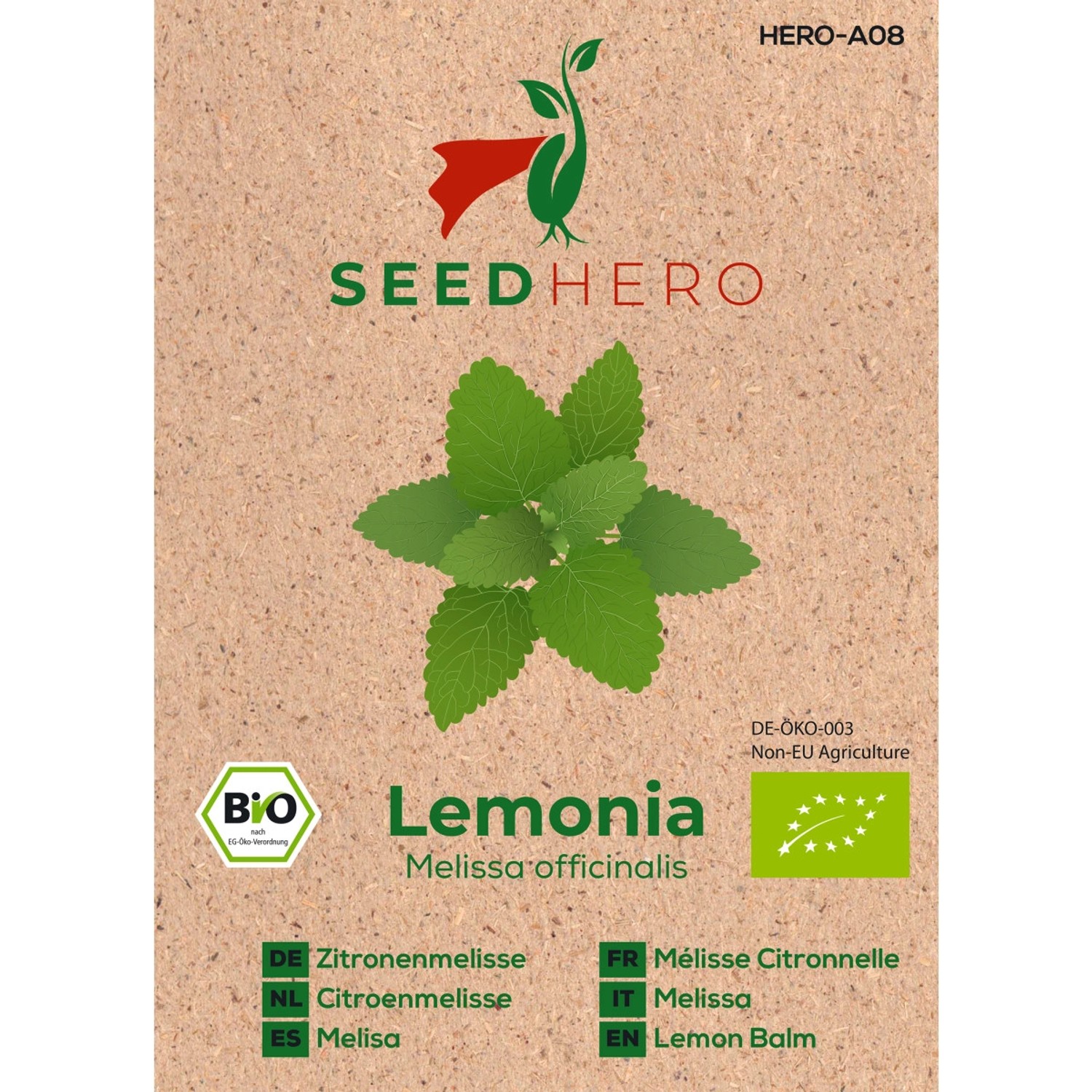 Seedhero BIO Zitronenmelisse Samen günstig online kaufen
