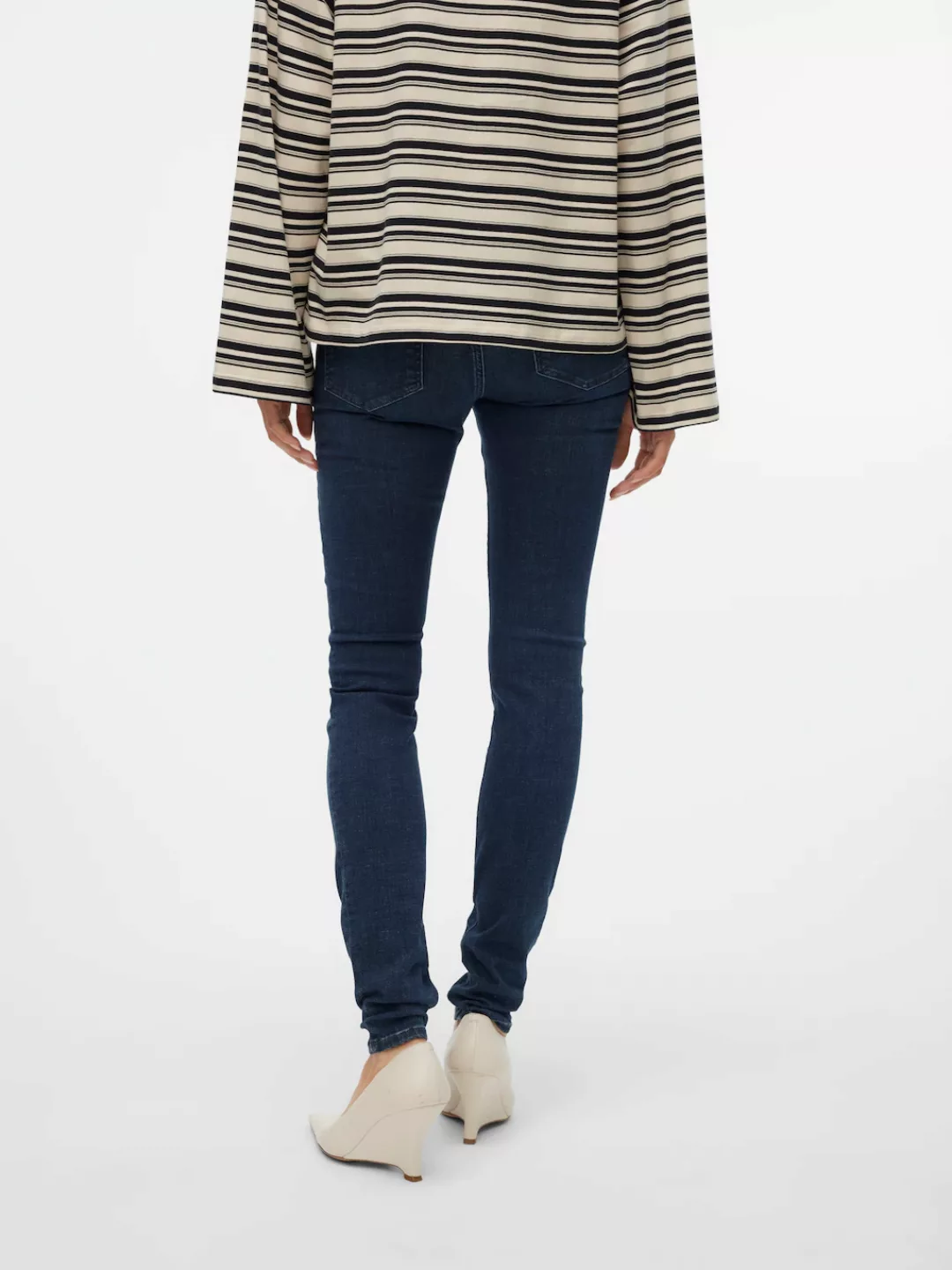 Vero Moda Slim-fit-Jeans VMLUX MR SLIM JEANS RI392 GA NOOS günstig online kaufen