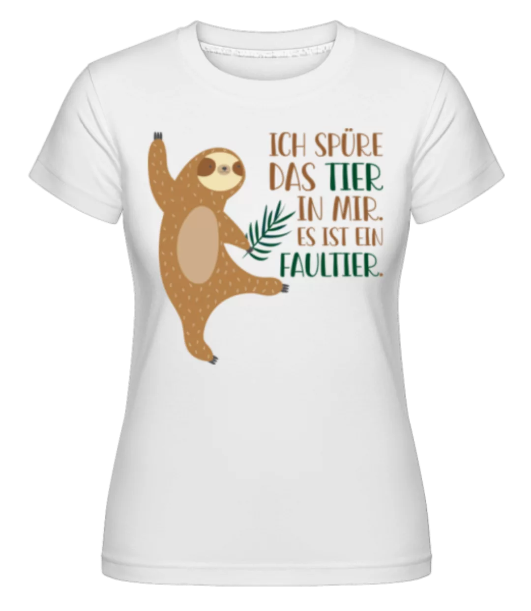 Das Tier In Mir · Shirtinator Frauen T-Shirt günstig online kaufen
