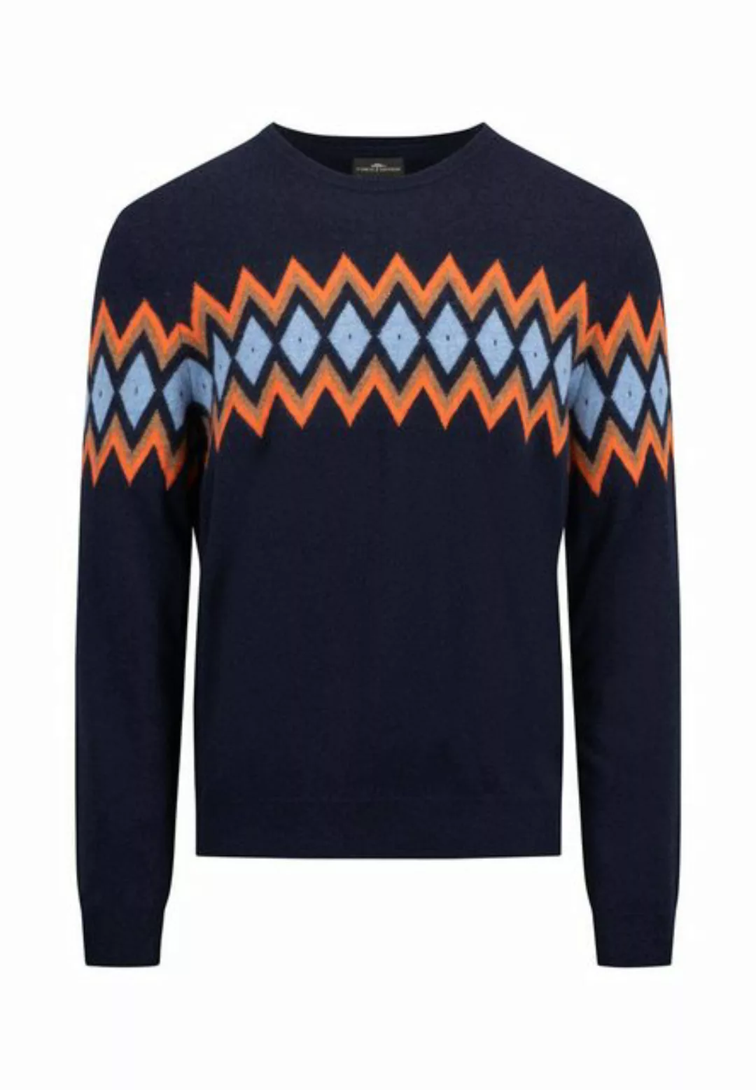 FYNCH-HATTON Strickpullover Herren Pullover aus Kaschmirmischung (1-tlg) günstig online kaufen