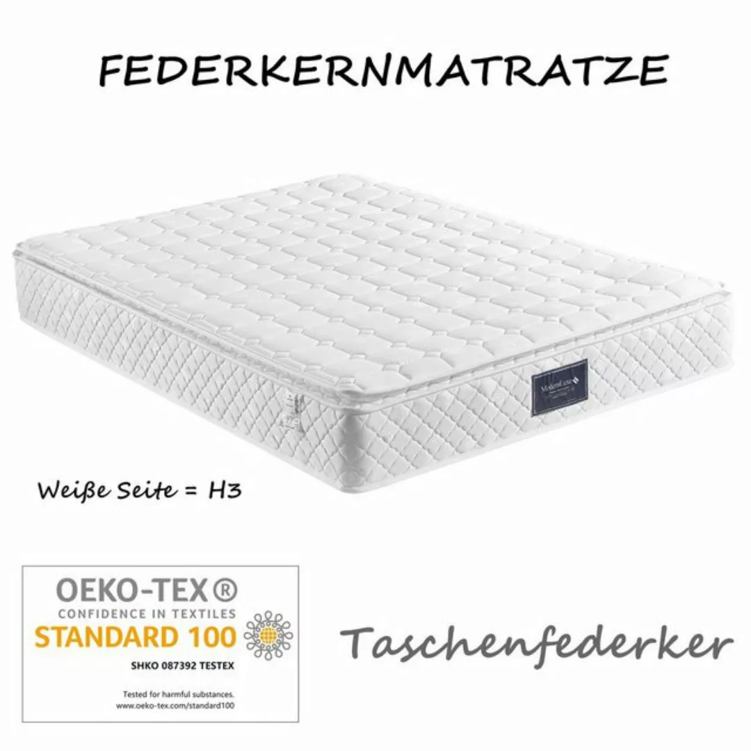 OKWISH Polsterbett Metallbett Stauraumbett (Doppelbett, 140×200CM, mit Bett günstig online kaufen