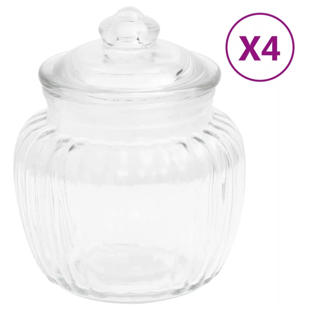 Vorratsgleser 4 Stk. 500 Ml Glas günstig online kaufen