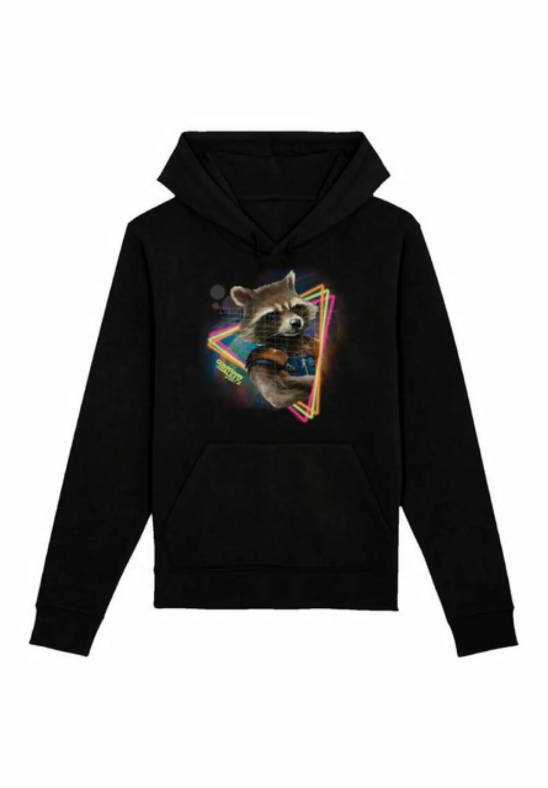 F4NT4STIC Kapuzenpullover Marvel Guardians of the Galaxy Neon Rocket Premiu günstig online kaufen