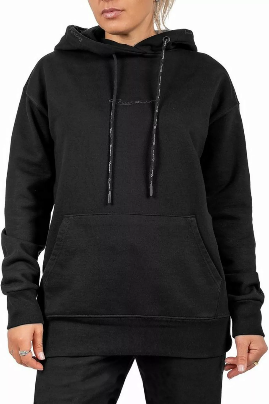 Reichstadt Kapuzenpullover Basic Oversize Damen Hoodie 23RSW038 Black M mit günstig online kaufen