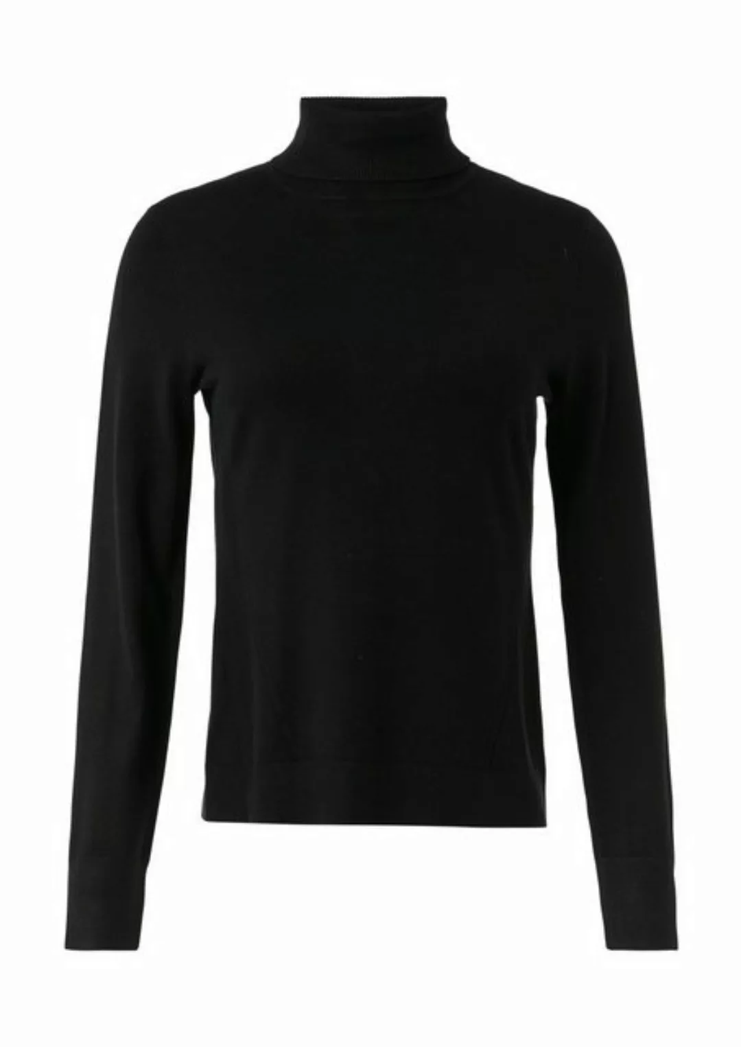 Comma Kurzarmshirt Strickpullover im Slim Fit günstig online kaufen