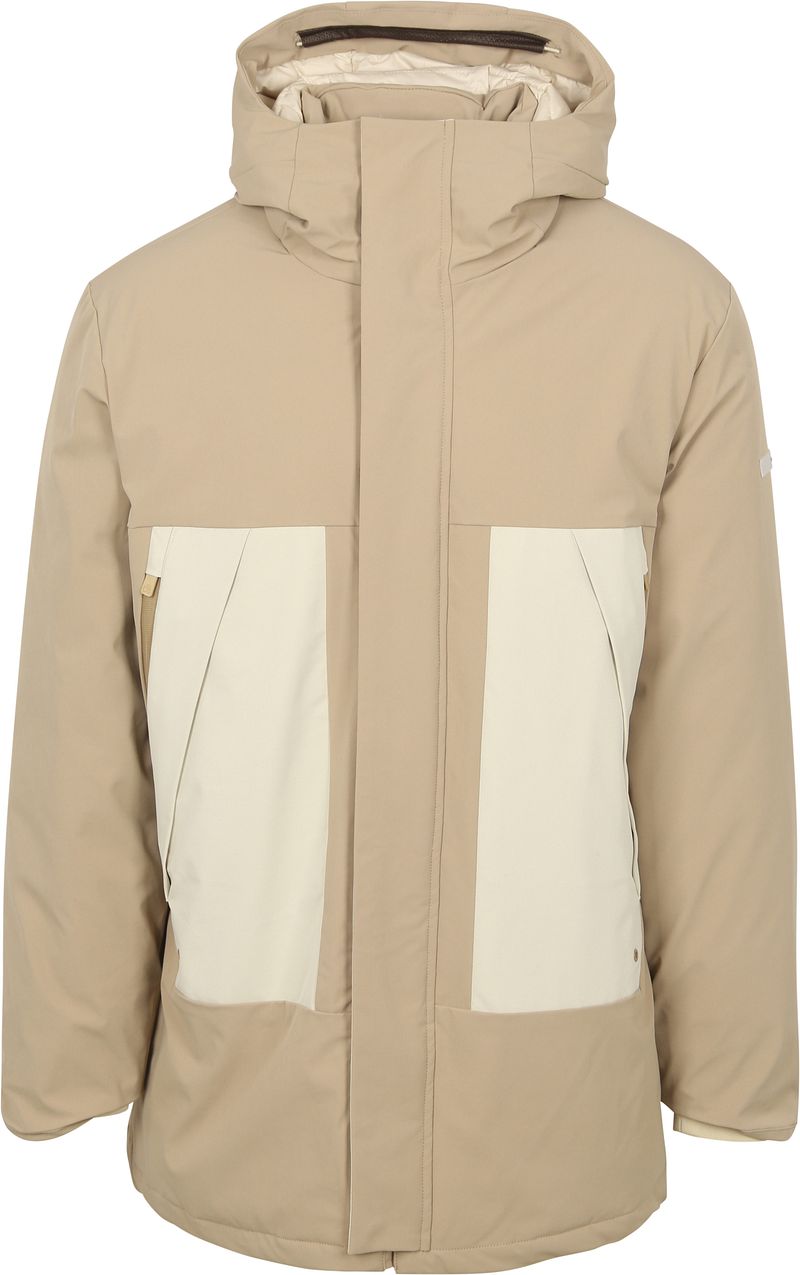 Scotch & Soda Parka Jacke Ecru - Größe M günstig online kaufen