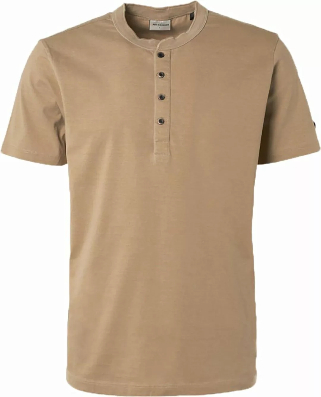 No Excess T-Shirt Knopf Khaki - Größe 3XL günstig online kaufen