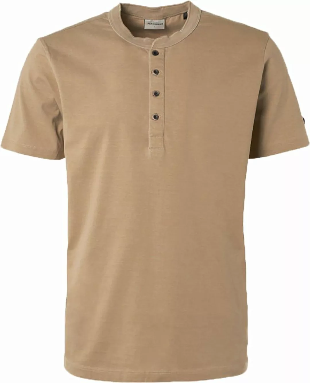 No Excess T-Shirt Knopf Khaki - Größe XXL günstig online kaufen