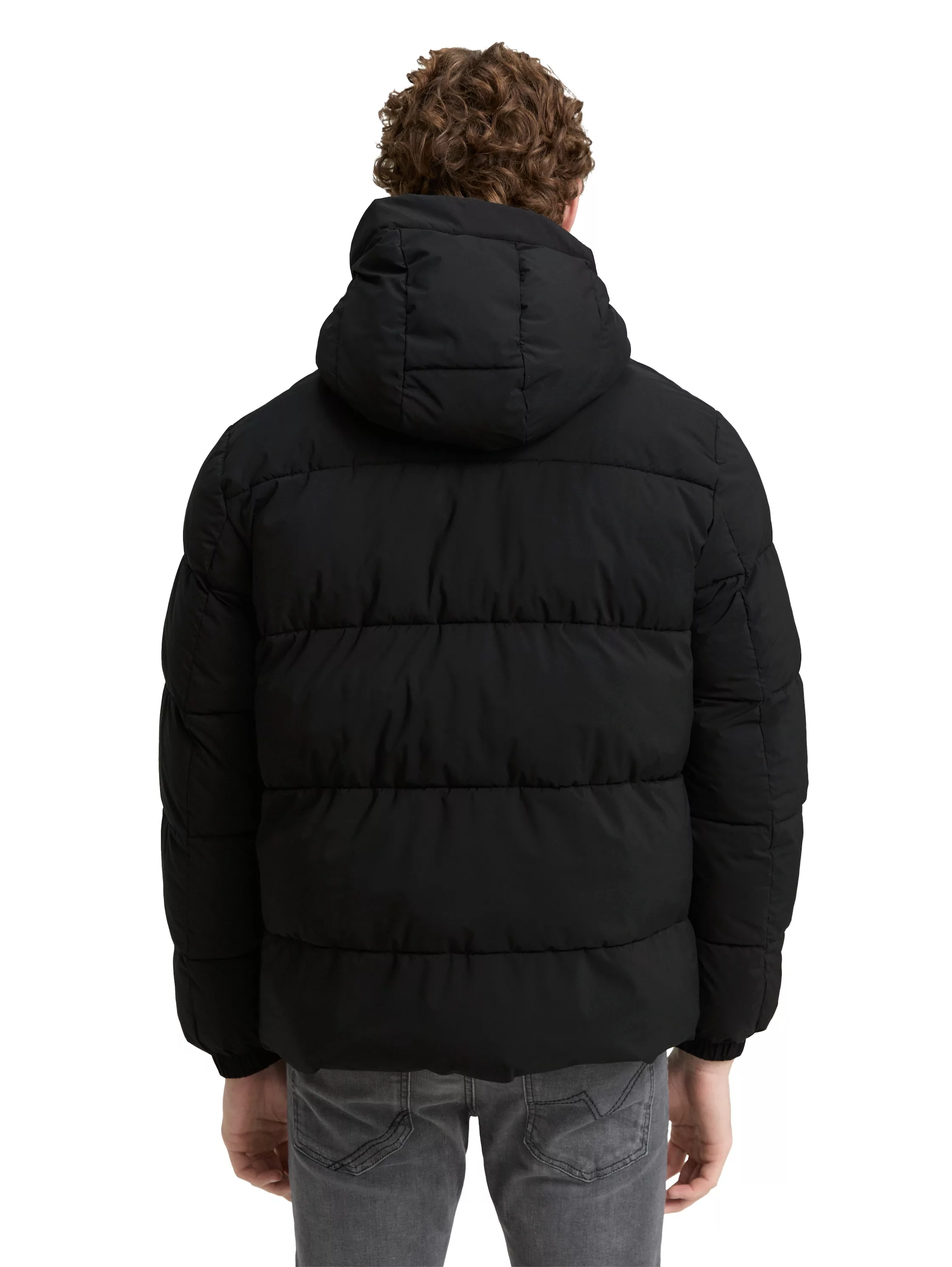 TOM TAILOR Denim Steppjacke, mit Kapuze, mit Kapuze günstig online kaufen
