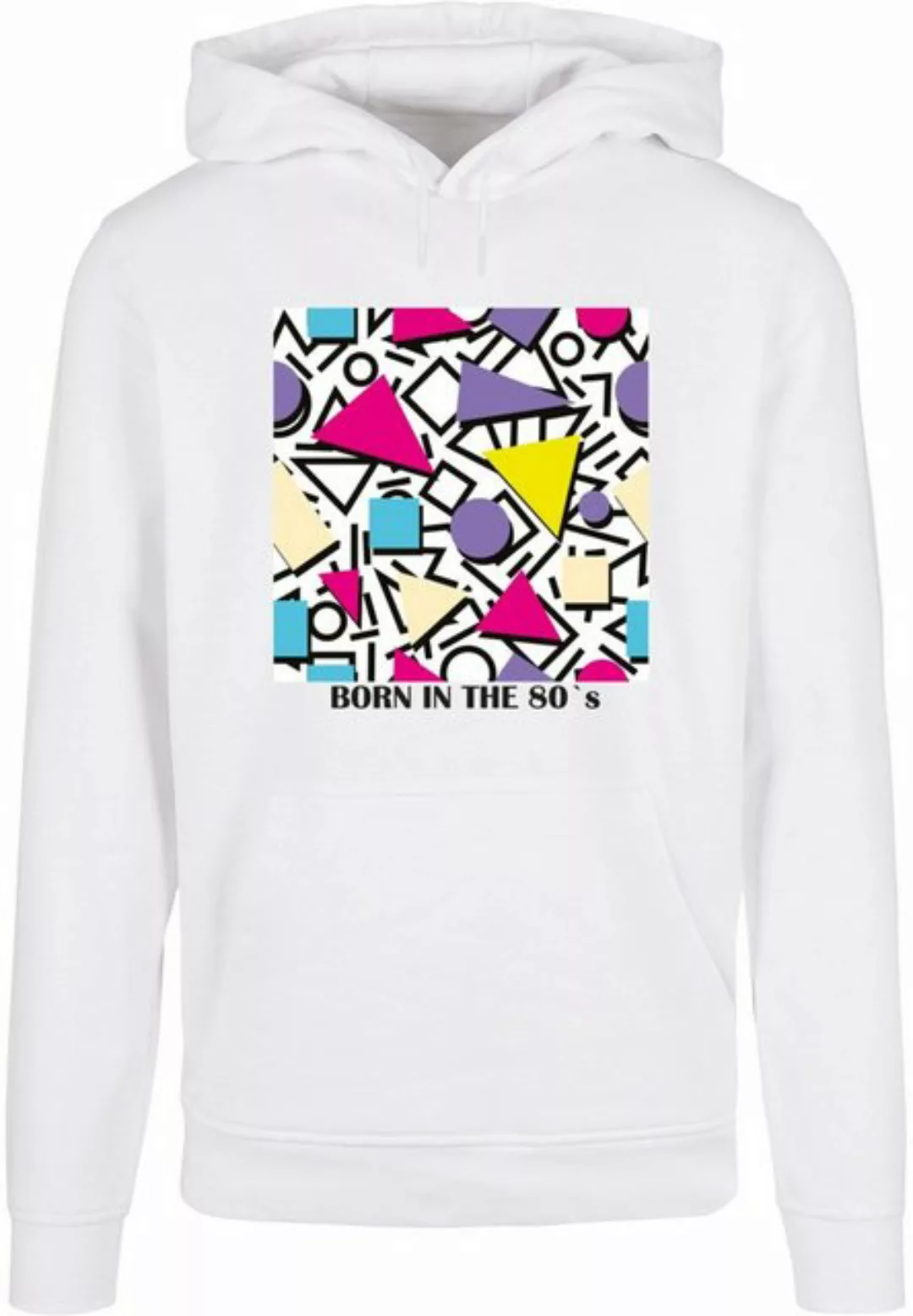 MisterTee Kapuzensweatshirt MisterTee Herren Geometric Retro Basic Hoody (1 günstig online kaufen
