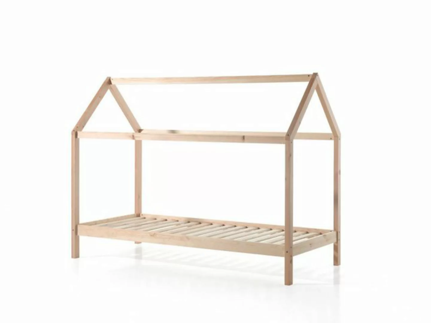 58 aufm Kessel Kinderbett Hausbett Kapua 208x98x159 Kinderbett in Hausoptik günstig online kaufen