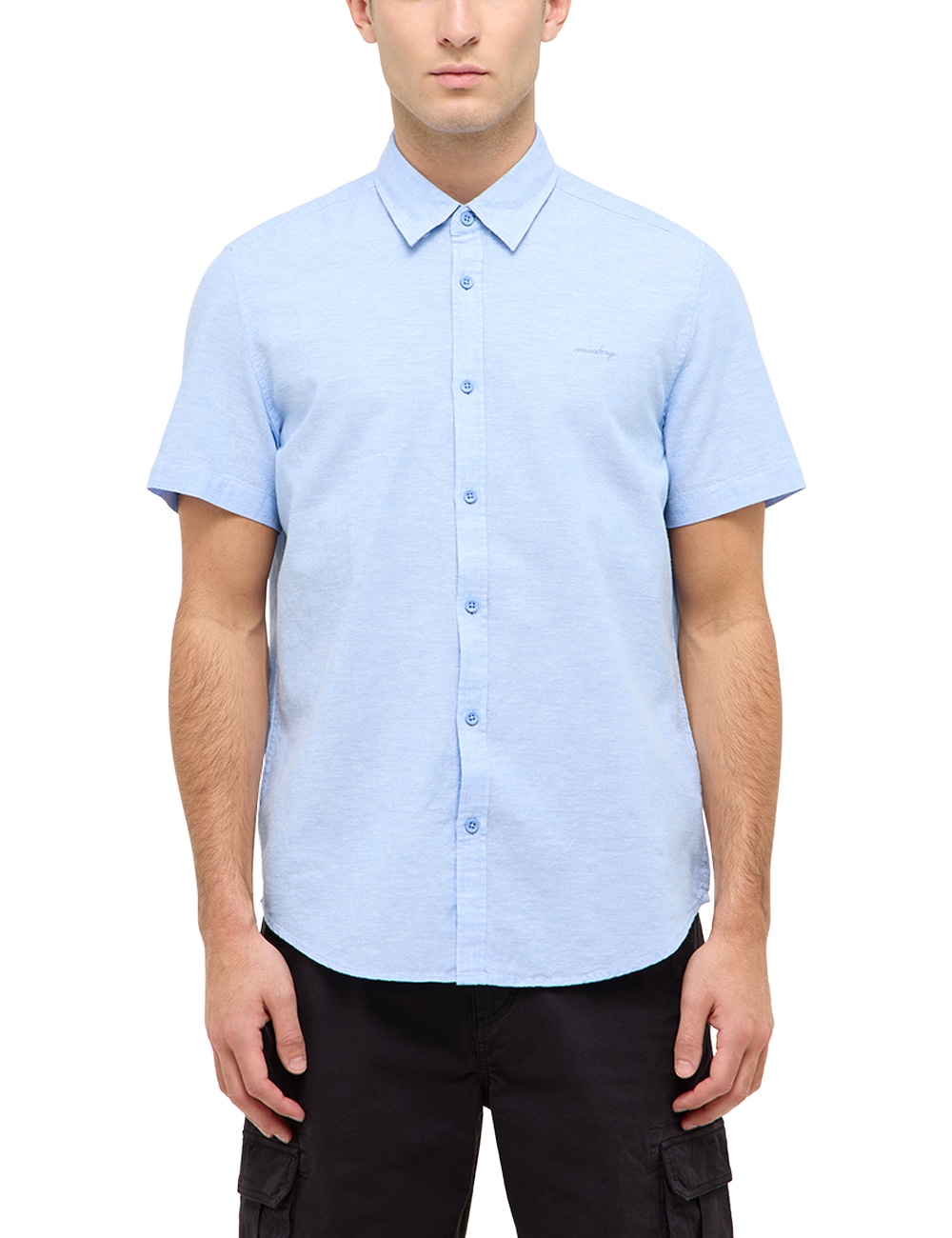 MUSTANG Kurzarmhemd "Herren Style Berkeley" günstig online kaufen