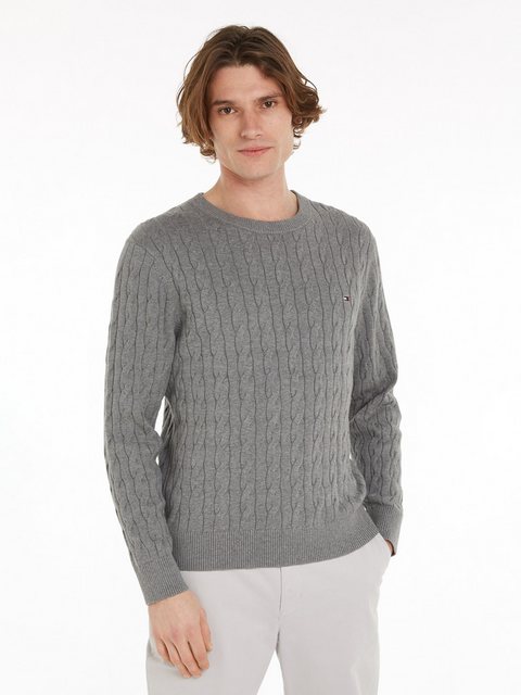 Tommy Hilfiger Strickpullover "CLASSIC CABLE CREW NECK" günstig online kaufen