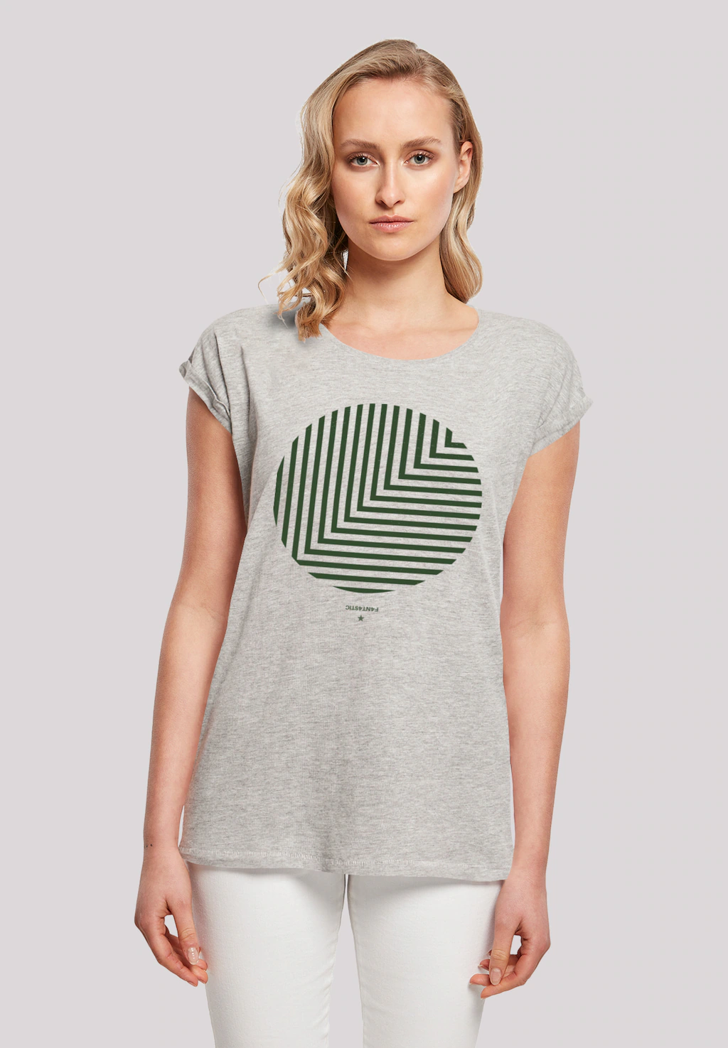 F4NT4STIC T-Shirt "Geometrics Grün", Print günstig online kaufen