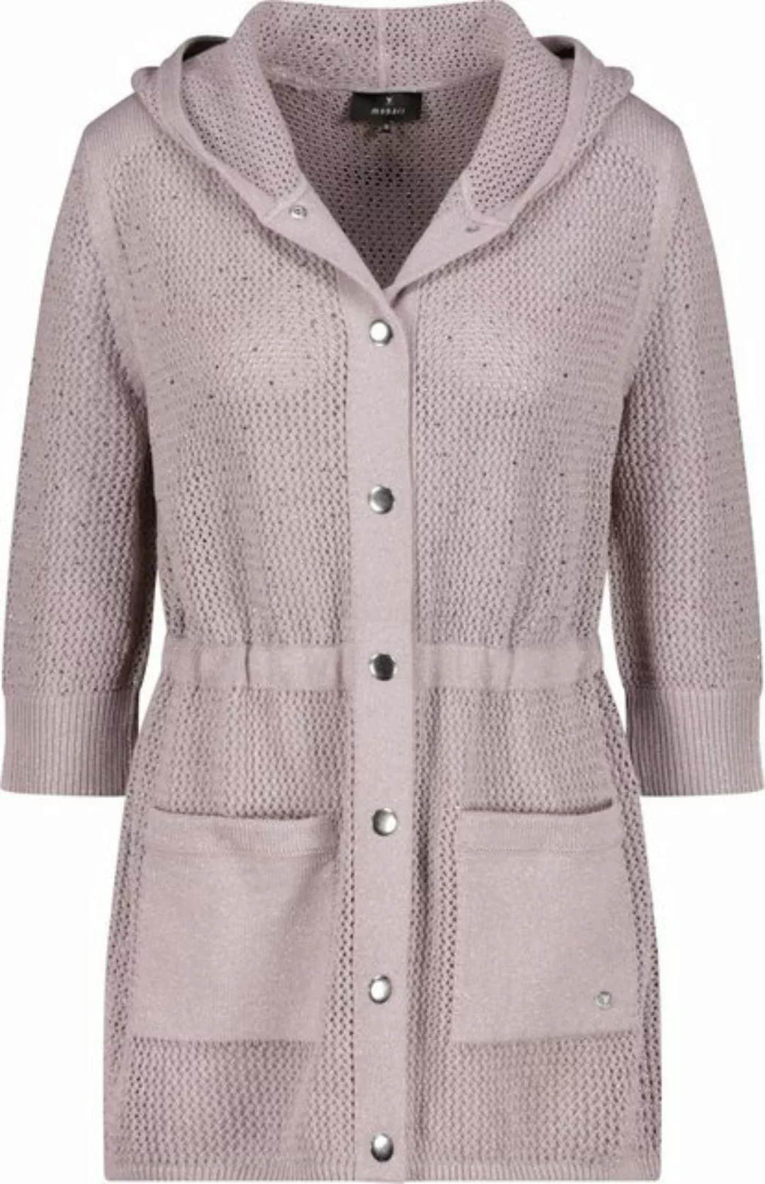 Monari Outdoorjacke Ajour Strickjacke dark linen günstig online kaufen