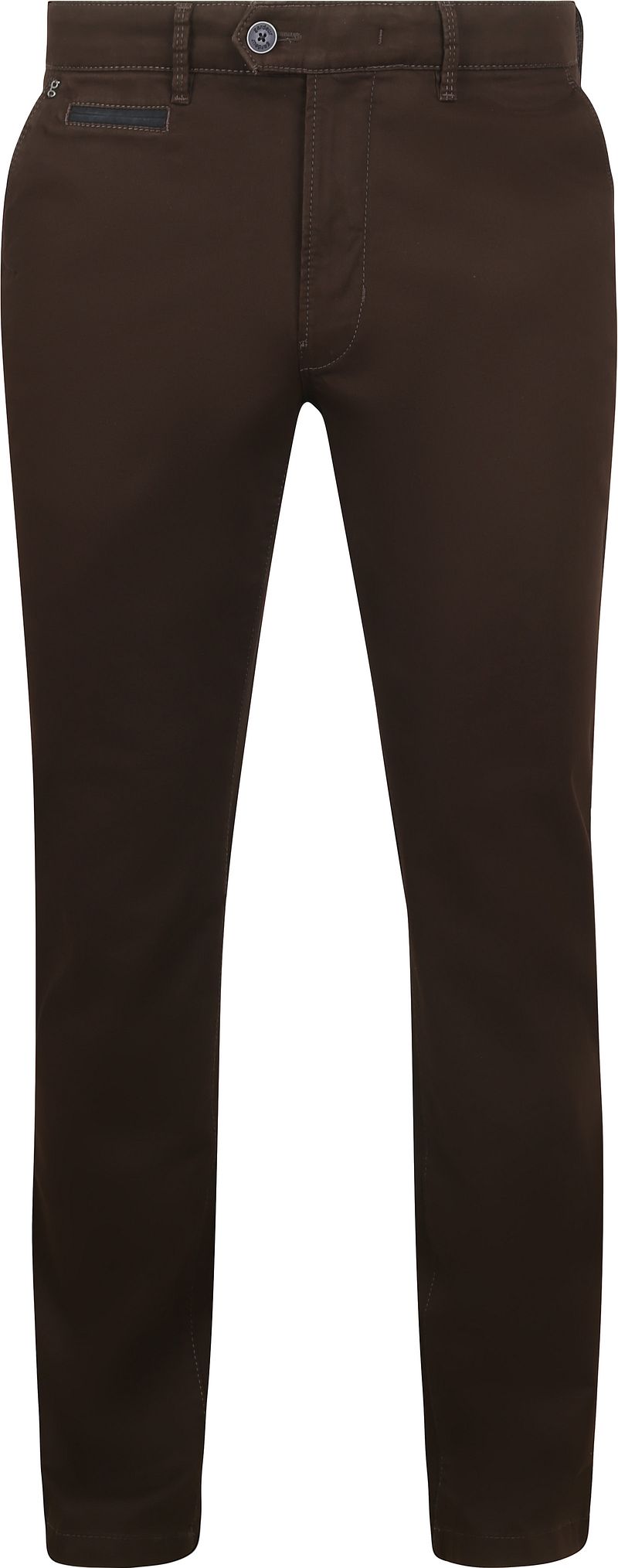 Gardeur Benny 3 Chino Dunkelbraun - Größe 50 günstig online kaufen