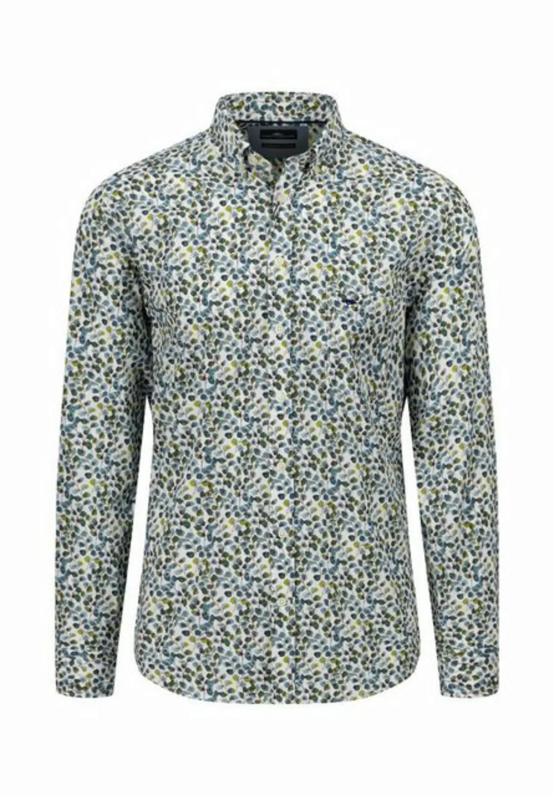 FYNCH-HATTON Langarmhemd Button-Down-Kragen günstig online kaufen