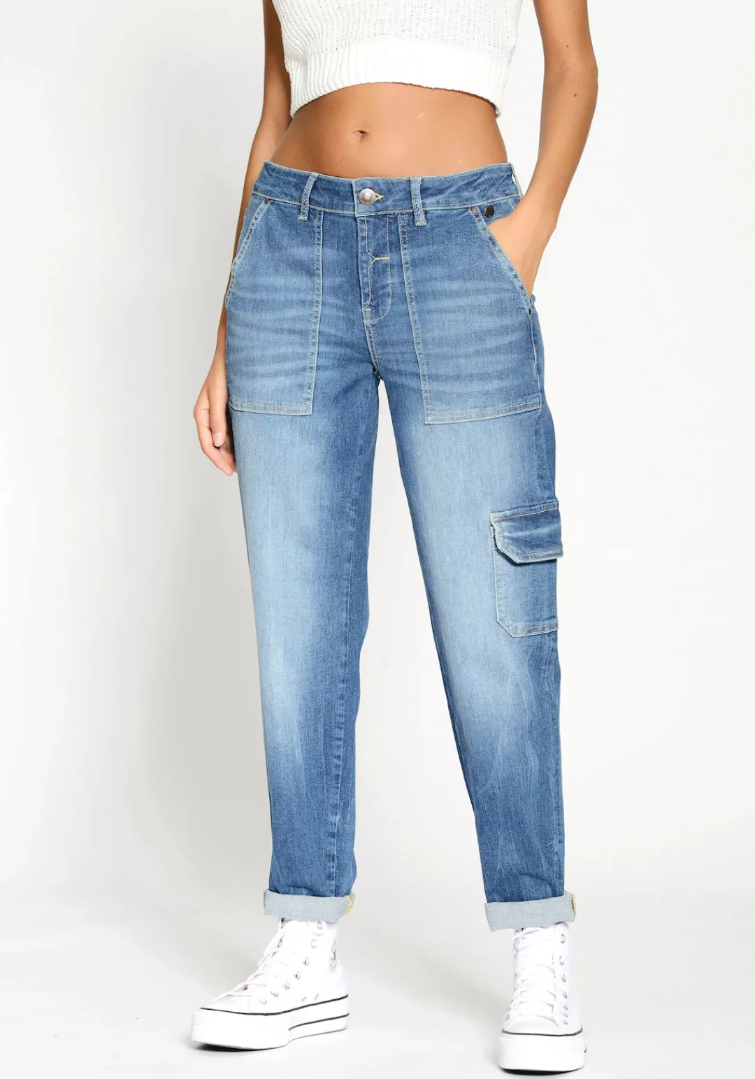 GANG Relax-fit-Jeans "94GERDA WORKER" günstig online kaufen