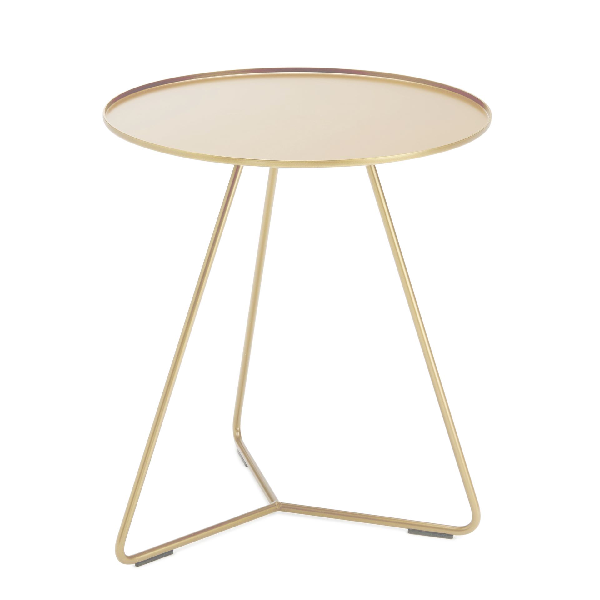 Steely Beistelltisch 45cm Gold Metallic günstig online kaufen