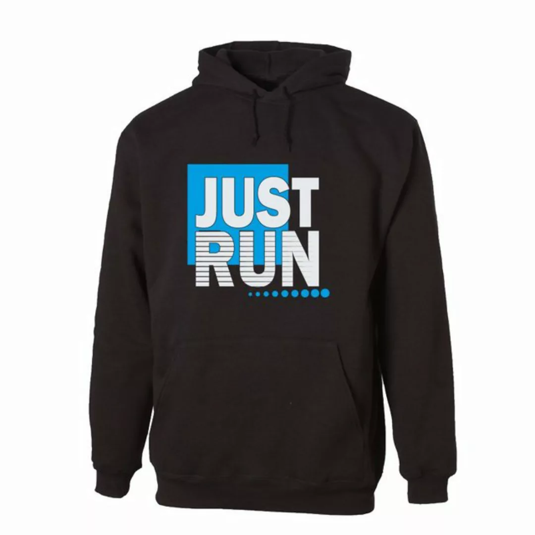 G-graphics Hoodie Just Run mit trendigem Frontprint, Aufdruck auf der Vorde günstig online kaufen