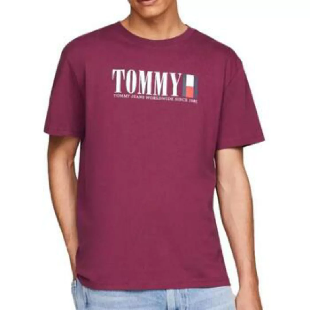 Tommy Jeans T-Shirt "TJM REG TOMMY DNA FLAG TEE EXT", mit Logoprint günstig online kaufen