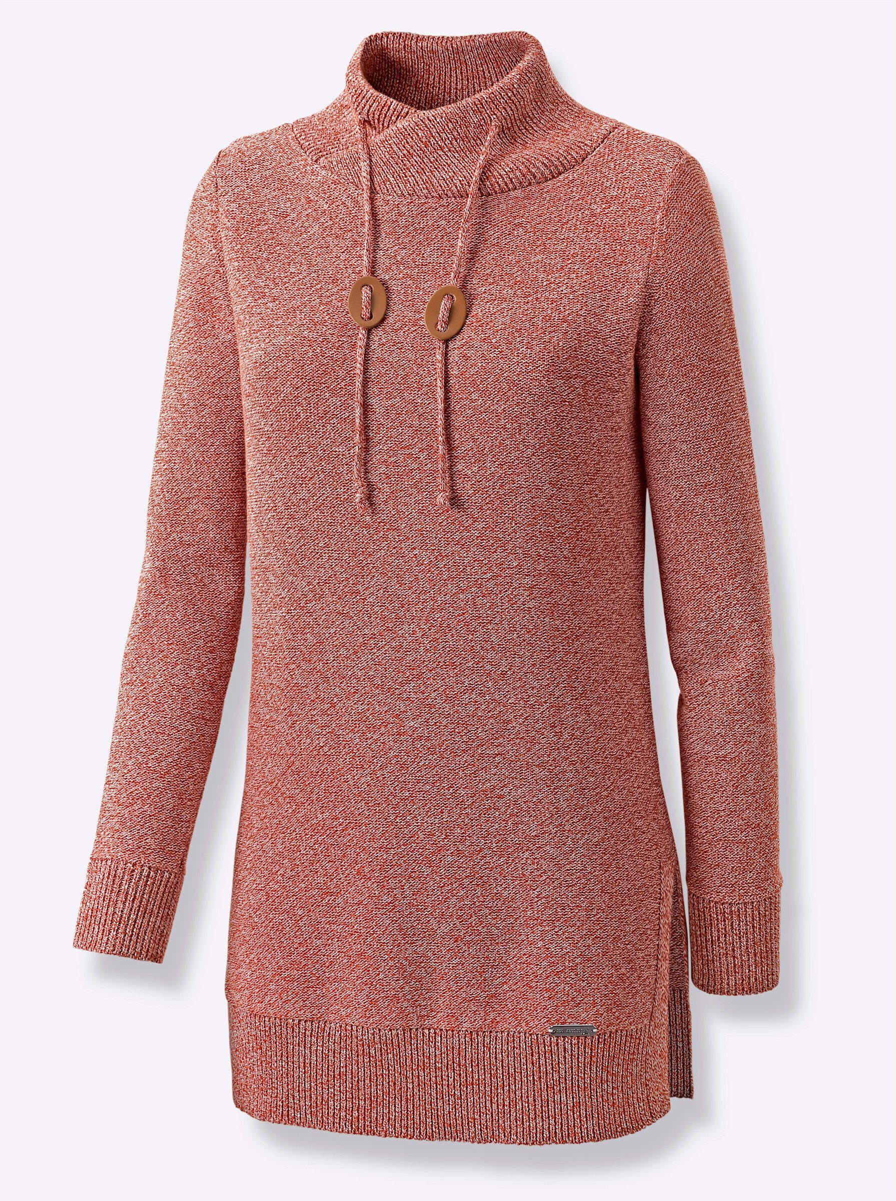 Casual Looks Strickpullover "Longpullover" günstig online kaufen