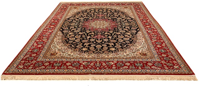 morgenland Orientteppich »Perser - Isfahan - Premium - 344 x 255 cm - dunke günstig online kaufen