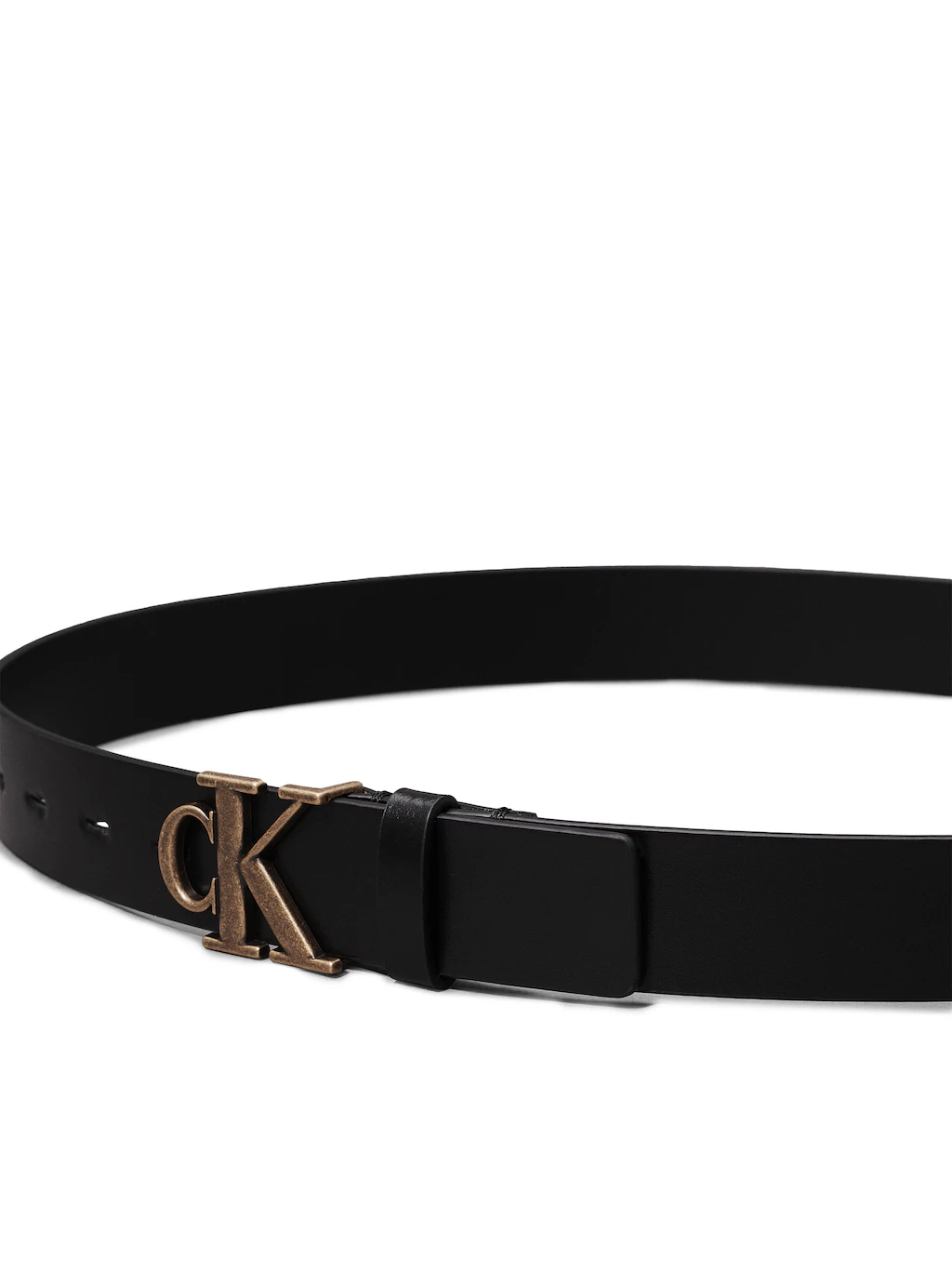 Calvin Klein Jeans Ledergürtel "MONO PLAQUE LTHR BELT 30MM", mit Logoschnal günstig online kaufen