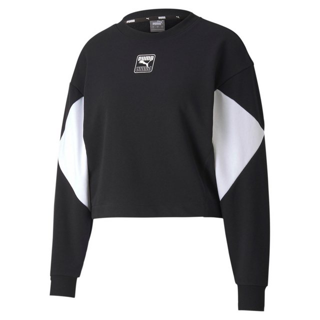 PUMA Fleecepullover Puma Damen Pullover Rebel Crew TR 583559 günstig online kaufen