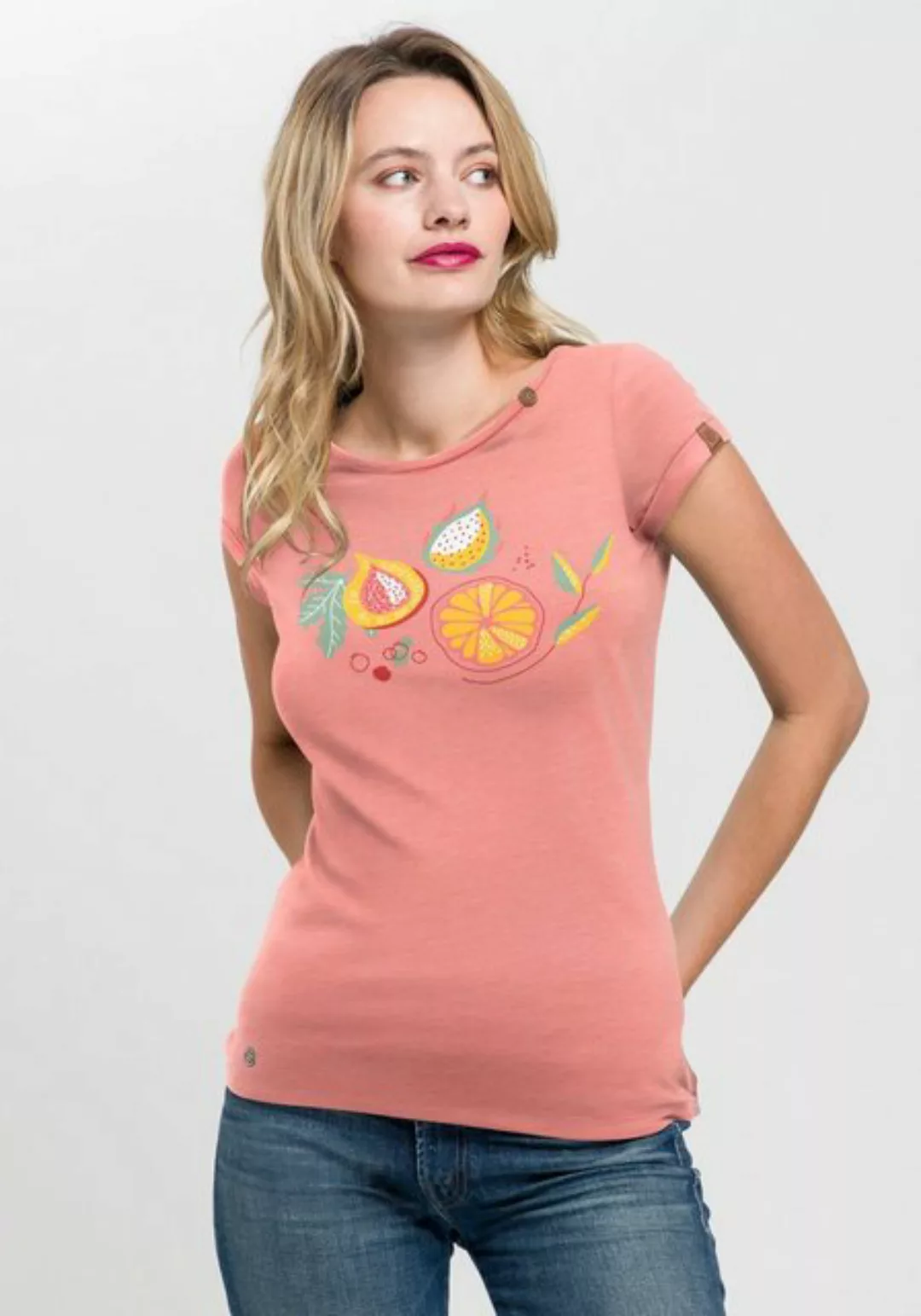 Ragwear T-Shirt MINT PRINT mit Front-Print günstig online kaufen