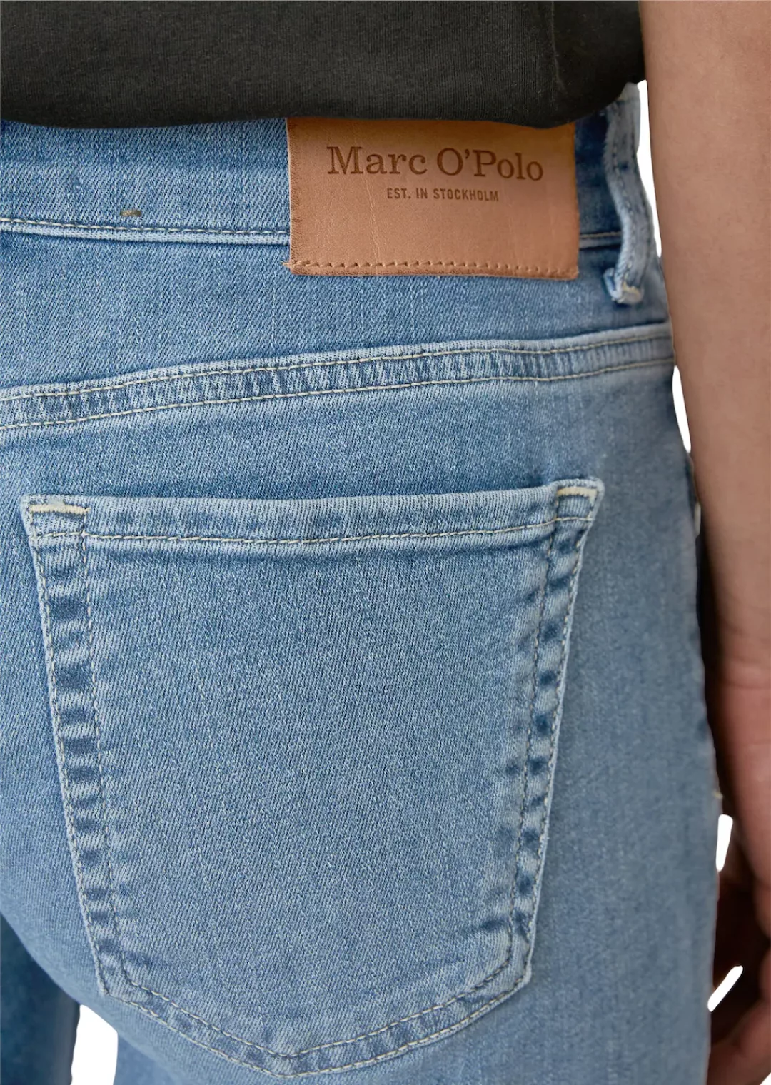 Marc O'Polo Regular-fit-Jeans Denim Trouser, mid waist, slim fit günstig online kaufen