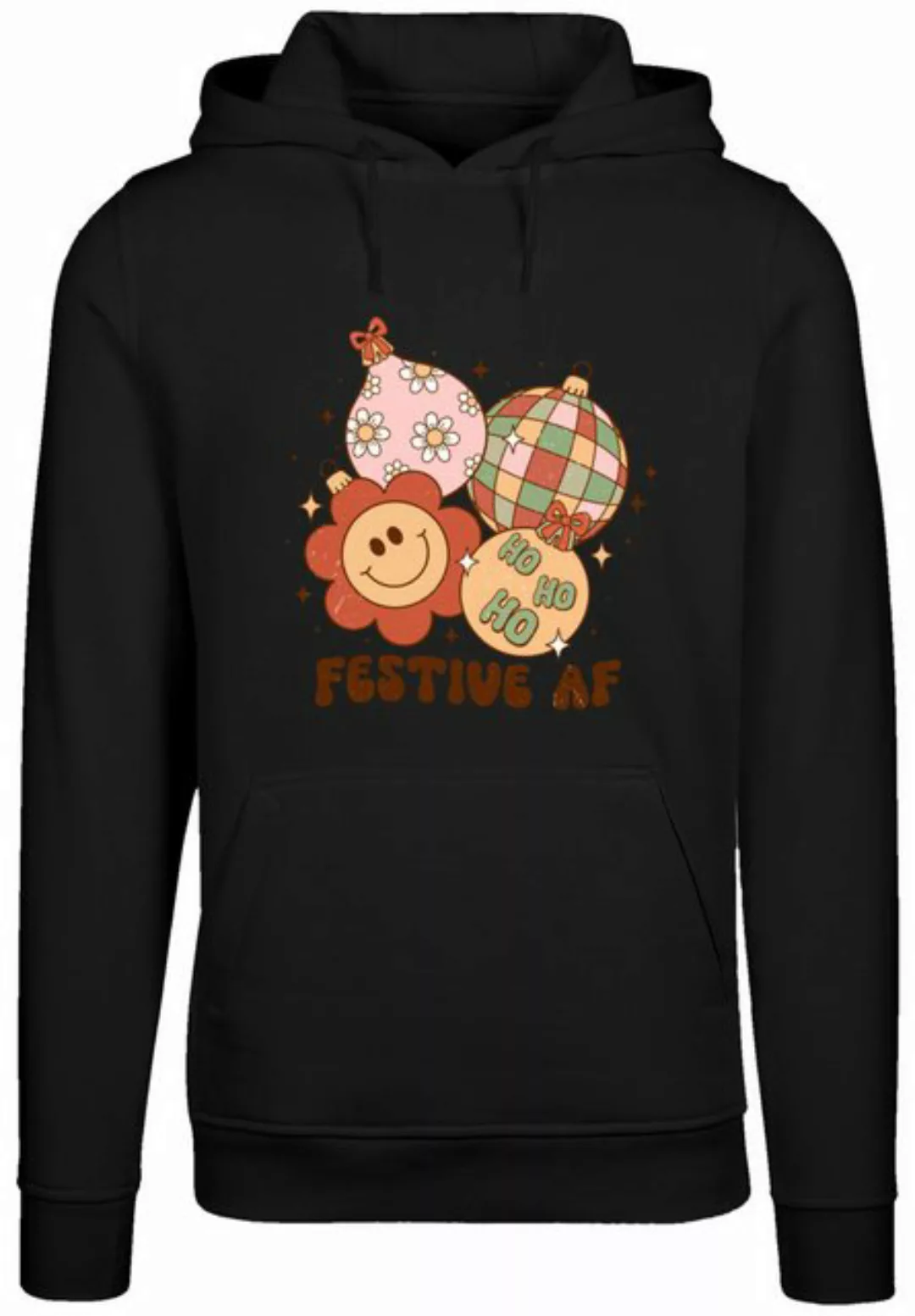 F4NT4STIC Kapuzenpullover Festive AF Christmas Tree Balls Premium Qualität günstig online kaufen