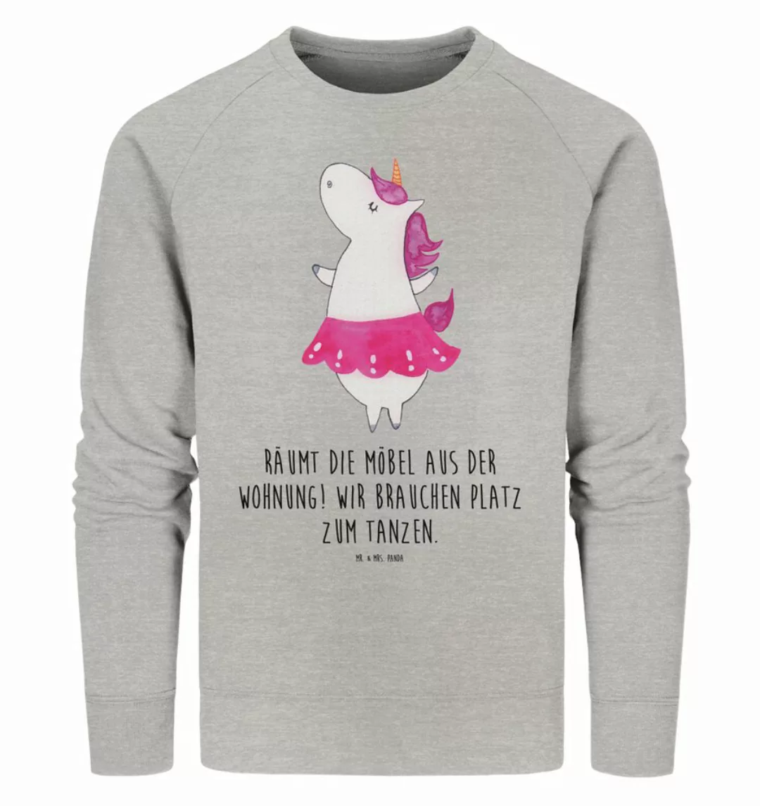 Mr. & Mrs. Panda Longpullover Größe L Einhorn Ballerina - Heather Grey - Ge günstig online kaufen