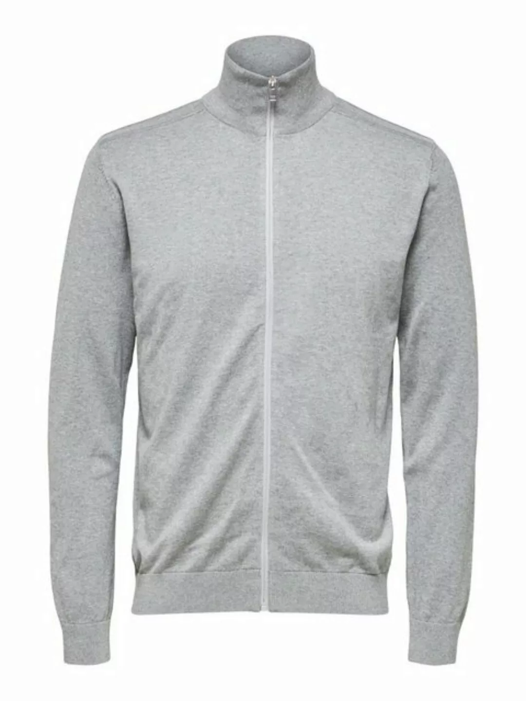 Selected Herren Strickjacke SLHBERG FULL ZIP CARDIGAN günstig online kaufen