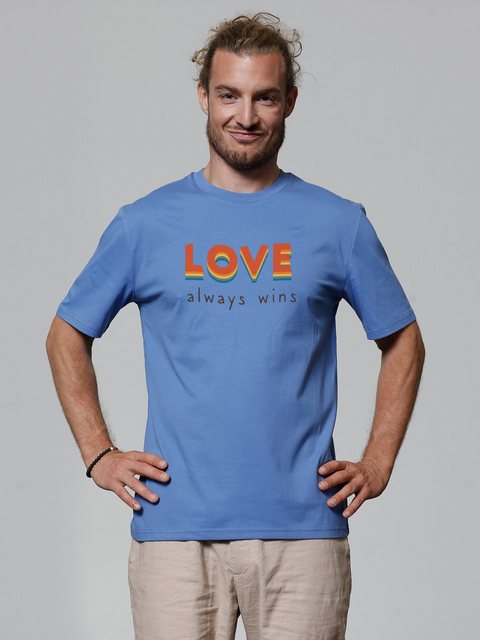 wat? Apparel T-Shirt Love always wins günstig online kaufen