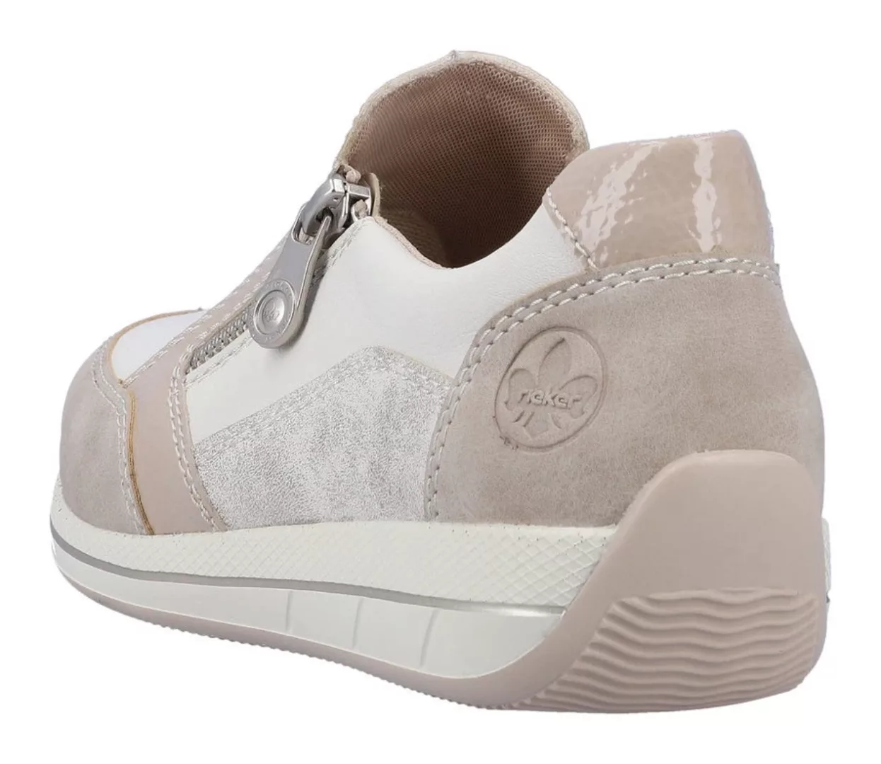 Rieker Slip-On Sneaker, mit Stretch und Reißverschluss, G-Weite günstig online kaufen