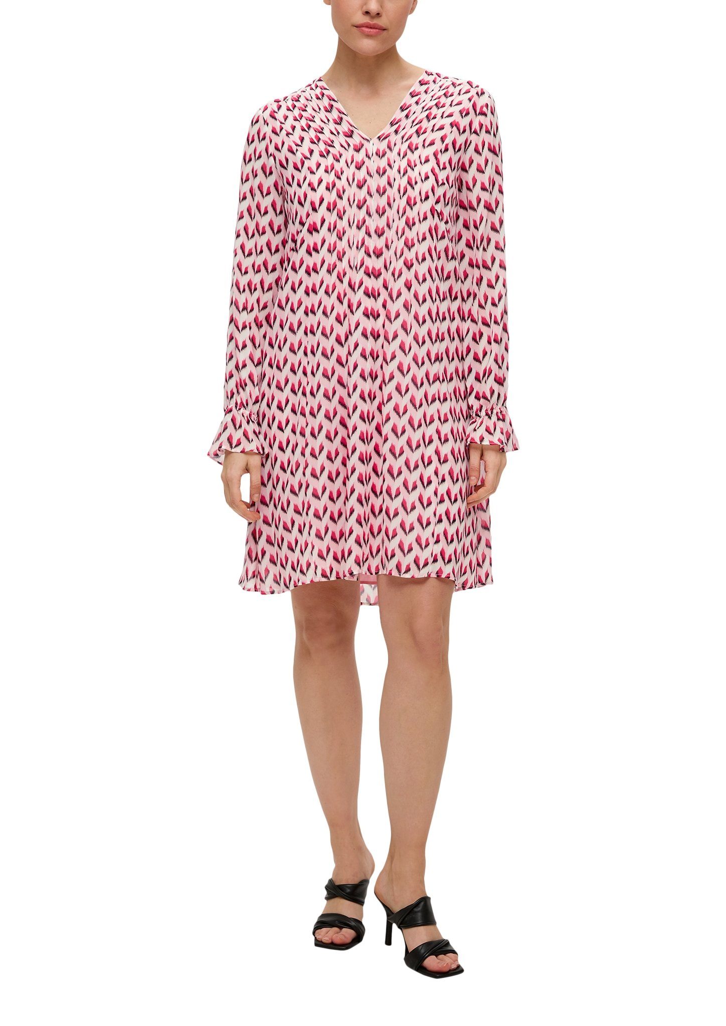 s.Oliver BLACK LABEL Tunikakleid Sommerkleid mit günstig online kaufen