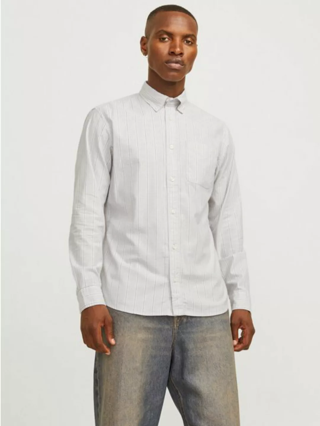 Jack & Jones Langarmhemd JPRBROOK OXFORD SHIRT L/S NOOS günstig online kaufen