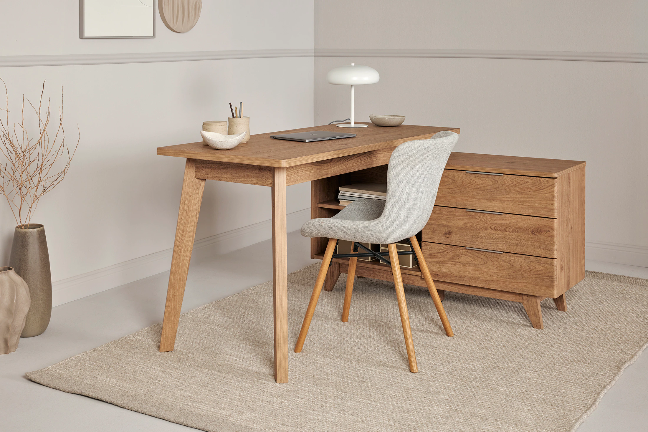 Jahnke Eckschreibtisch "LIBRE D 240 E", (1 St.), wechselseitig montierbar, günstig online kaufen