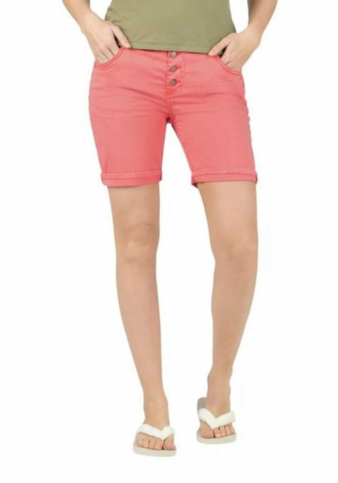 TIMEZONE Damen Short REGULAR JILLYTZ - Regular Fit - Rosa - Strawberry Pink günstig online kaufen