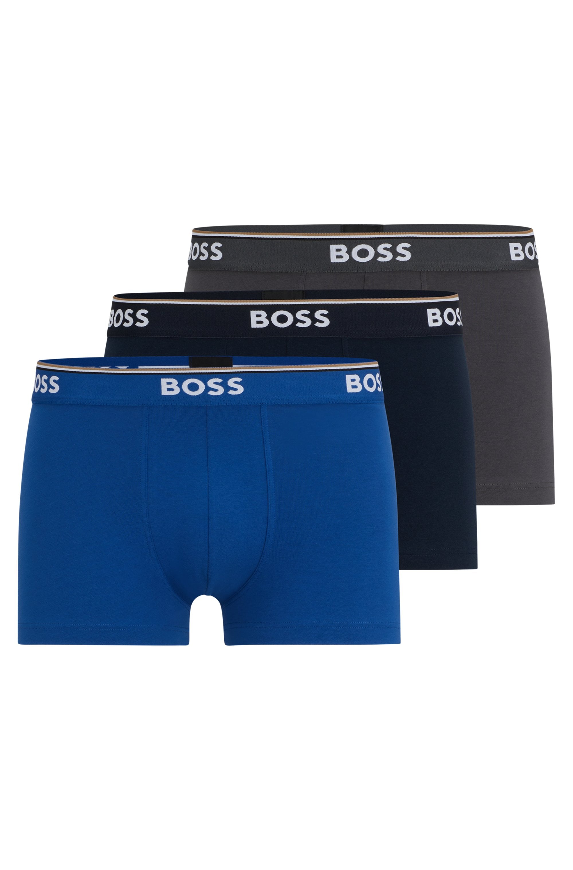 BOSS Boxer "TRUNK 3 PACK", (3 St.), BOSS Schriftzug auf dem Bund günstig online kaufen