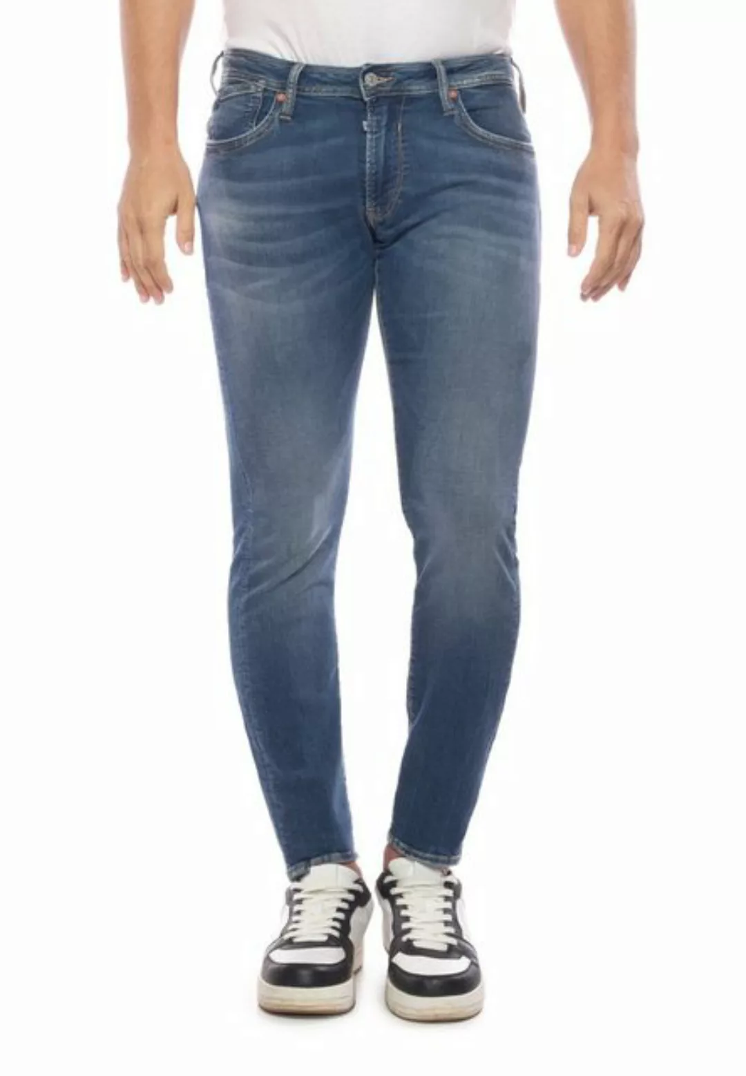 Le Temps Des Cerises Slim-fit-Jeans mit dezenter Waschung günstig online kaufen