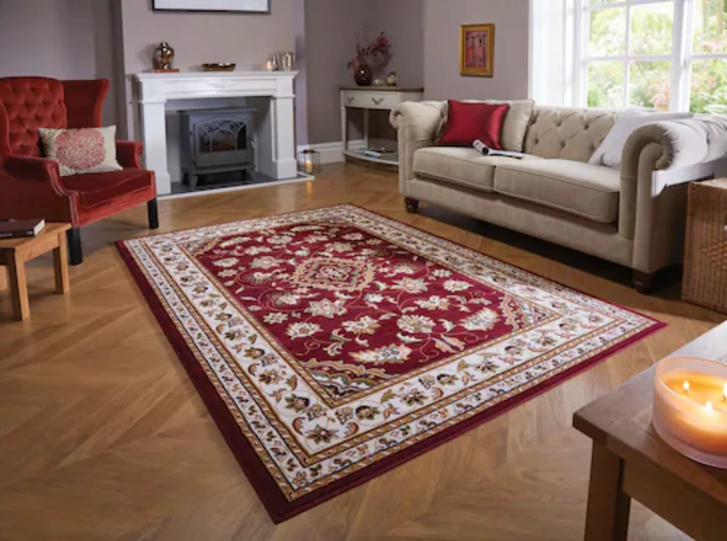 FLAIR RUGS Teppich »Sherborne«, 8 mm Höhe, Orientteppich günstig online kaufen